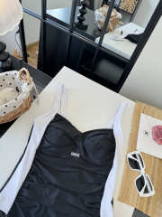 Uubags Chanel Ruched One-Piece Swimsuit - 4