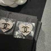 Uubags Chanel Heart CC Logo Earring - 5