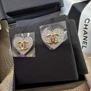 Uubags Chanel Heart CC Logo Earring - 2