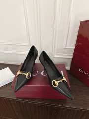Uubags Gucci Boulevard pump in black glossy 7.5cm - 4