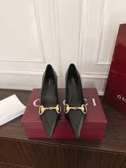 Uubags Gucci Boulevard pump in black glossy 7.5cm - 2