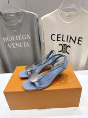Uubags Louis Vuitton 1AK4G9 Treasure Sandal In Sky Blue 5.5cm - 6