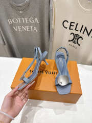 Uubags Louis Vuitton 1AK4G9 Treasure Sandal In Sky Blue 5.5cm - 4