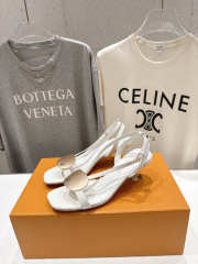 Uubags Louis Vuitton 1AK4FD Treasure Sandal In Blanc 5.5cm - 4