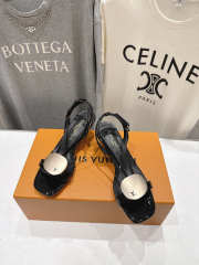 Uubags Louis Vuitton 1AK4FT Treasure Sandal In Noir 5.5cm - 1