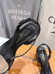 Uubags Louis Vuitton 1AK4FT Treasure Sandal In Noir 5.5cm - 3