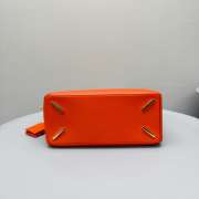 Uubags Loewe medium featherlight Puzzle bag in deep saffron nappa lambskin 29x19.5x12cm - 4