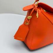 Uubags Loewe medium featherlight Puzzle bag in deep saffron nappa lambskin 29x19.5x12cm - 3