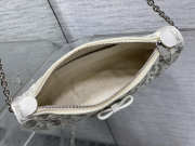 Uubags Dior Promenade chain pouch cotton, technical fabric, calfskin 22x11.5x4.5cm - 4