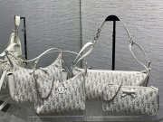 Uubags Dior Promenade chain pouch cotton, technical fabric, calfskin 22x11.5x4.5cm - 2