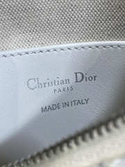 Uubags Dior 30 Montaigne Diorling mini bag cotton, technical fabric, calfskin 21x17x7cm  - 4