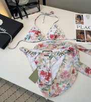 Uubags Gucci printed sparkling jersey bikini in multicolor - 2
