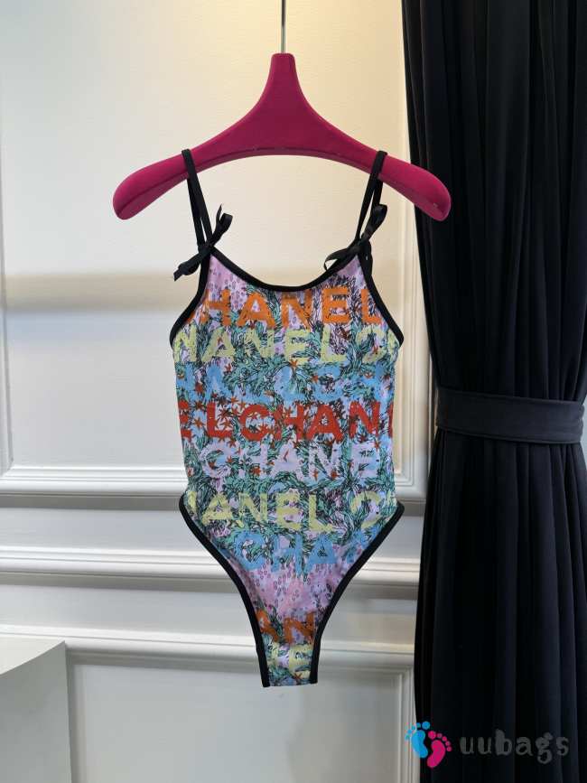 New Arrivals 2026 Chanel Swimsuit Stretch Jersey In Multicolour - 1