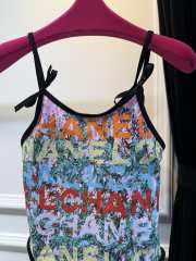 New Arrivals 2026 Chanel Swimsuit Stretch Jersey In Multicolour - 5