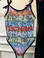 New Arrivals 2026 Chanel Swimsuit Stretch Jersey In Multicolour - 2
