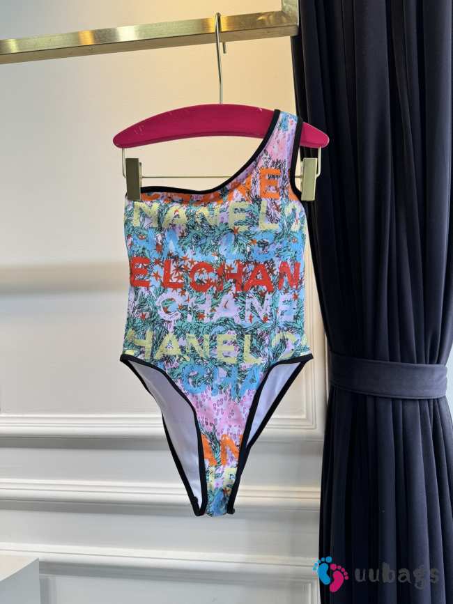 New Arrivals 2026 Chanel Swimsuit Stretch Jersey In Multicolour 1 - 1