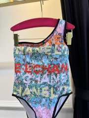 New Arrivals 2026 Chanel Swimsuit Stretch Jersey In Multicolour 1 - 6