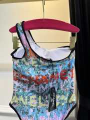 New Arrivals 2026 Chanel Swimsuit Stretch Jersey In Multicolour 1 - 5
