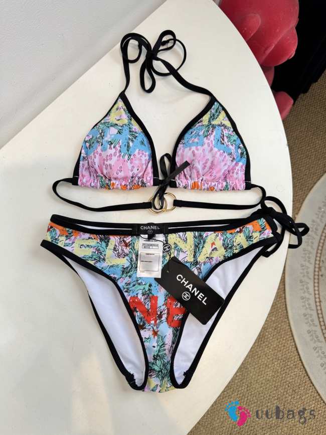Uubags Chanel Swimsuit Stretch Jersey In Multicolour - 1