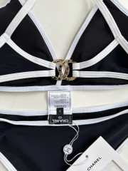 Uubags Chanel Swimsuit Stretch Jersey Black & White - 2