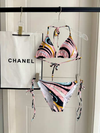 Uubags Chanel Swimsuit Stretch Jersey Multicolour 2