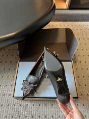 Uubags Prada leather slingback pumps in dark brown 5.5cm - 6