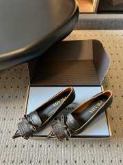 Uubags Prada leather slingback pumps in dark brown 5.5cm - 3