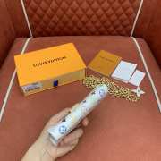 Uubags Louis Vuitton M4625Z LV x TM Pouch Belt White Monogram Multicolor Pattern 13.5x8cm - 2