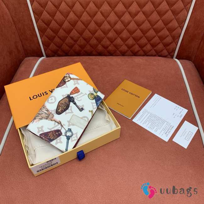 Uubags Louis Vuitton M29464 Passport Holder Monogram Dune Canvas Material 10x14x2.5cm - 1