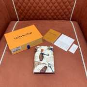 Uubags Louis Vuitton M29464 Passport Holder Monogram Dune Canvas Material 10x14x2.5cm - 3