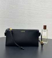 Uubags Loewe Joya Leather Crossbody Bag In Black 22x11x6cm - 6