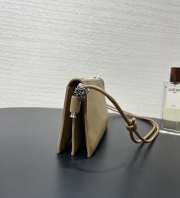 Uubags Loewe Joya Leather Crossbody Bag In Beige 22x11x6cm - 6