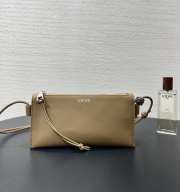 Uubags Loewe Joya Leather Crossbody Bag In Beige 22x11x6cm - 4