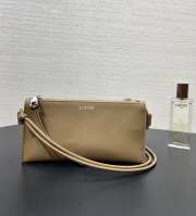 Uubags Loewe Joya Leather Crossbody Bag In Beige 22x11x6cm - 3