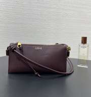 Uubags Loewe Joya Leather Crossbody Bag In Burgundy 22x11x6cm - 6