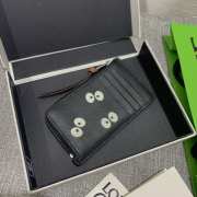 Uubags Loewe x spirited away susuwatari leather card holder in brown 13x7.5cm - 6