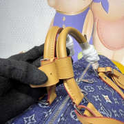Uubags Louis Vuitton M27781 Keepall 50 Bag In Blue Monogram Denim Flowers Material 50x29x23cm - 2