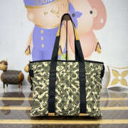 Uubags Louis Vuitton x Takashi Murakami M95783 Green Monogramouflage Treillis Tote Bag 38x19x30cm - 4