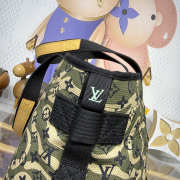 Uubags Louis Vuitton x Takashi Murakami M95783 Green Monogramouflage Treillis Tote Bag 38x19x30cm - 3