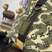 Uubags Louis Vuitton x Takashi Murakami M95783 Green Monogramouflage Treillis Tote Bag 38x19x30cm - 2