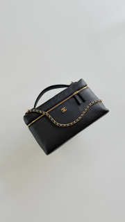 Uubags Chanel Large Vanity With Chain In Grained Calfskin & Gold-Tone Metal Black 15x23x5cm - 6