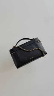 Uubags Chanel Large Vanity With Chain In Grained Calfskin & Gold-Tone Metal Black 15x23x5cm - 3
