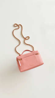 Uubags Chanel Small Vanity With Chain In Grained Calfskin & Gold-Tone Metal Light Pink 17x19x5cm - 6