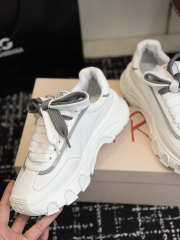 Uubags Dolce & Gabbana DG country road nylon and leather sneakers in white - 6