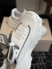 Uubags Dolce & Gabbana DG country road nylon and leather sneakers in white - 3
