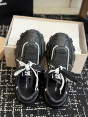 Uubags Dolce & Gabbana DG country road nylon and leather sneakers in black - 6