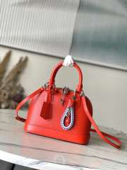 Uubags Louis Vuitton M28902 Alma BB Bag In Red 23.5x17.5x11.5cm - 1