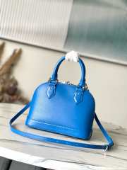 Uubags Louis Vuitton M28902 Alma BB Bag In Ocean Blue 23.5x17.5x11.5cm - 3