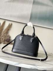 Uubags Louis Vuitton M28902 Alma BB Bag In Black 23.5x17.5x11.5cm - 6