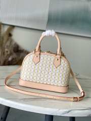 Uubags Louis Vuitton M28672 Alma BB Bag In Banana Yellow 23.5x17.5x11.5cm - 5